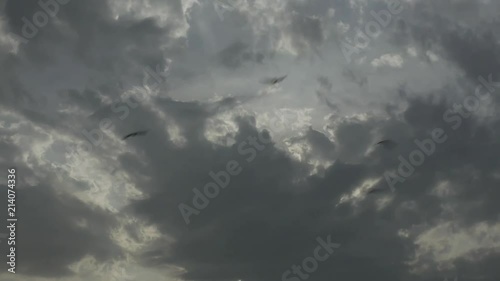 timelapse of the sky in dubai crazy clouds and sun