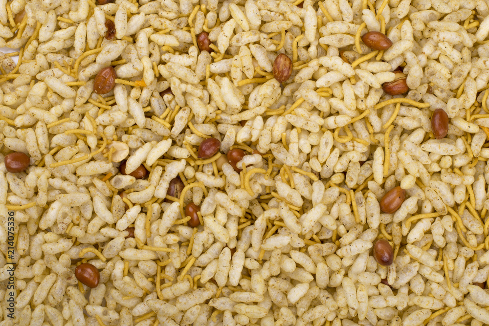 traditional indian bhelpuri,bhel, jhalmuri, murmura or namkeen traditional indian bhelpuri,bhel, jhalmuri, murmura or namkeen