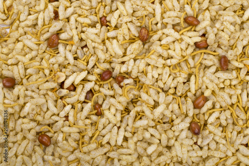 traditional indian bhelpuri,bhel, jhalmuri, murmura or namkeen