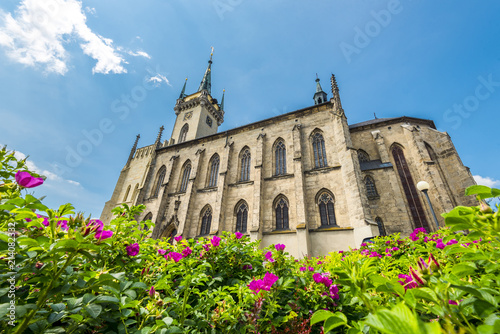 St James church, Policka, town on the Bohemia-Moravia borderline, Czech Republic photo