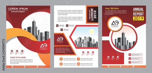 cover, layout, brochure, magazine, catalog, flyer for company or report