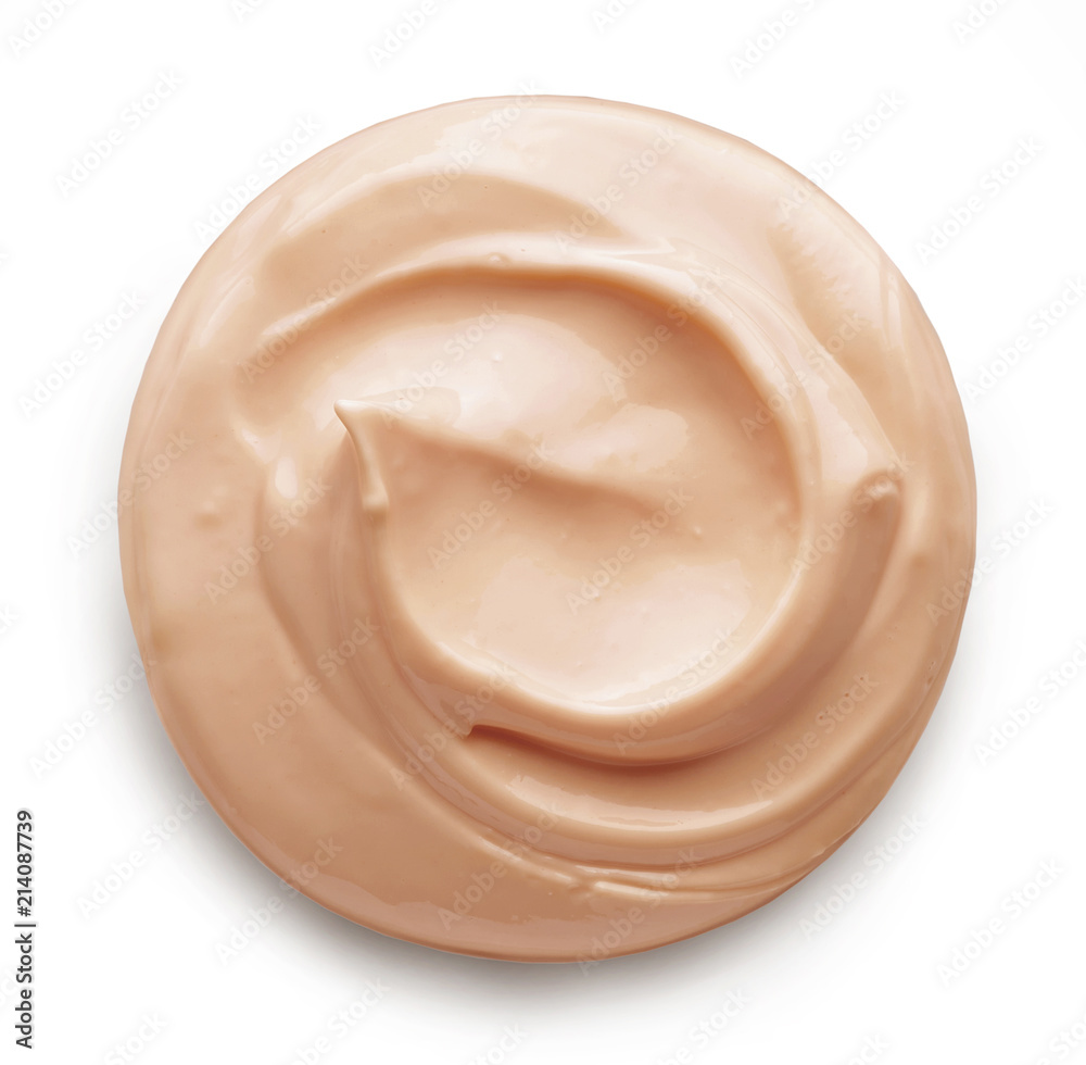 foundation cream isolated on white foundation cream isolated on white