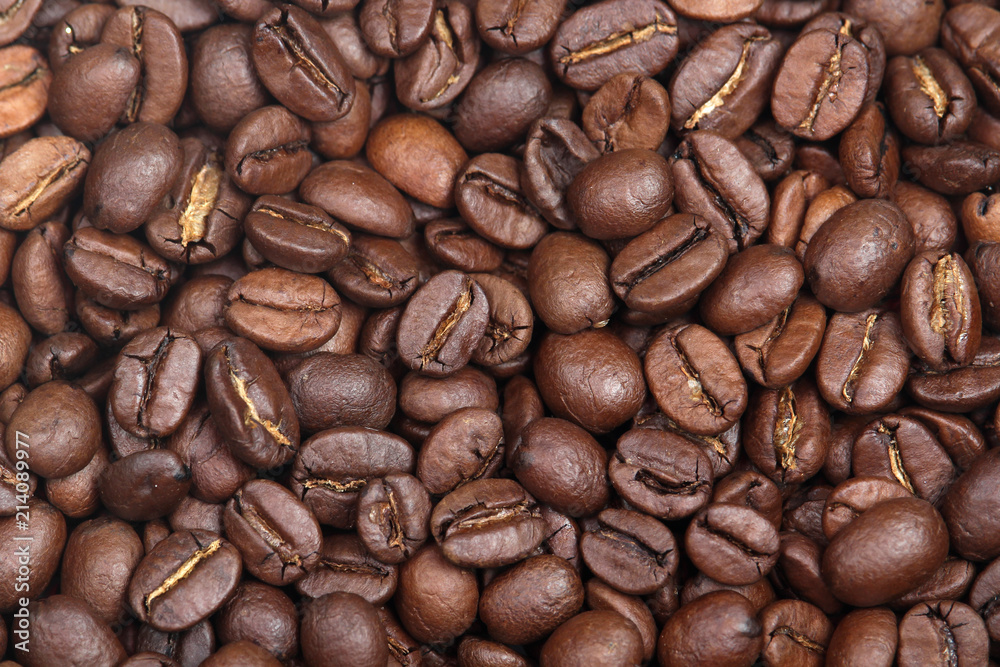 Coffee beans texture Coffee beans texture