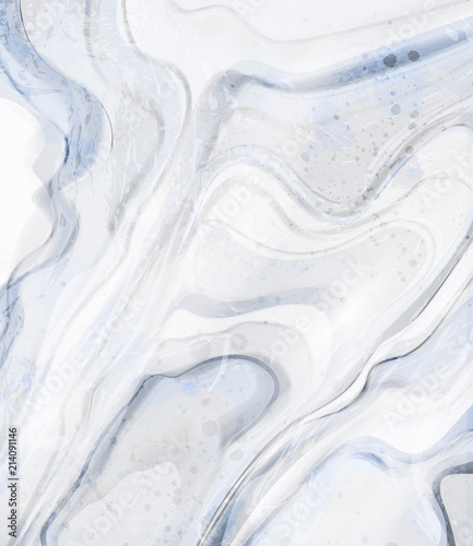Blue marble background. Elegant Stone pattern textures illustrations