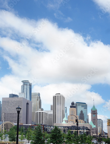 Minneapolis downtown skyline