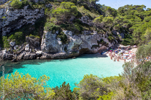 Macarelleta beach, Menorca, Spain