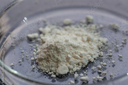 Konstfotografi Backgrounds of Powder Polymer for education in Lab.
