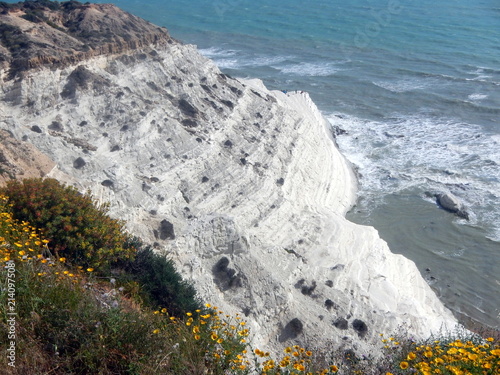 Cartolina dalla Scala dei Turchi photo