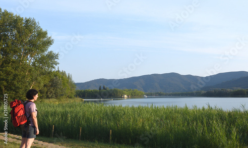 hiking woman