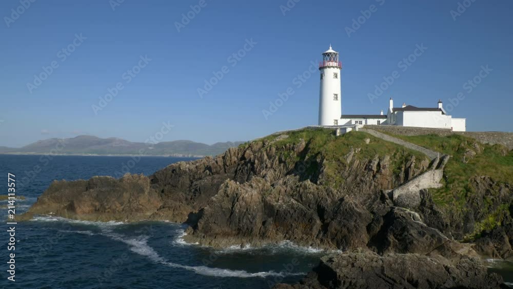 Ireland, Fanad head lighthouse, famous landmark of Donegal Ireland, Fanad head lighthouse, famous landmark of Donegal