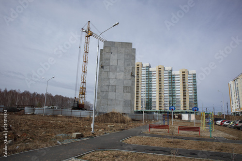 Tower crane at construction site © Zenebio