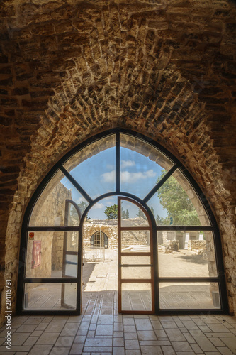 Ruins of medieval Yehiam Fortress   Galilee  Israel