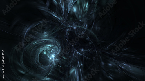 Shining dark wind abstract background