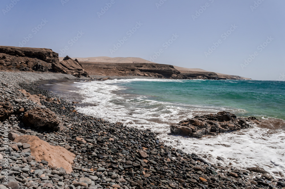 Ocean landscape Fuerteventura.