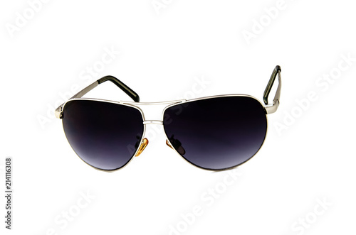 Glasses to protect the eyes from bright sunlight and ultraviolet.