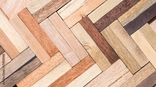wood specimen from different tropical hardwood that grow in Indonesia. seamless wood parquet texture. natural background