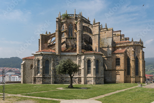 Church of St. Mary of the Assumption, Castro Urdiales, Cantabria, Spain.