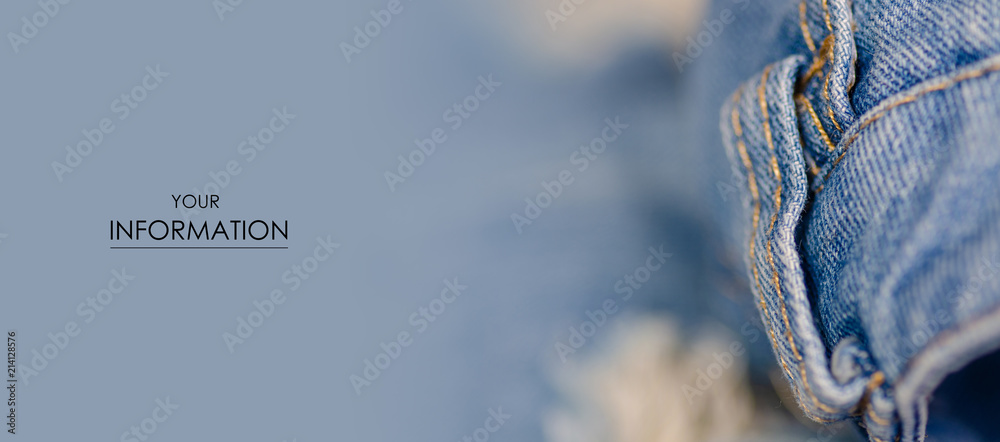 Jeans fashion ragged thread texture fabric macro pattern blur ...