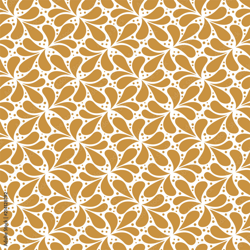 Seamless Abstract Art Deco Pattern. Vector Golden Floral Background. Ornament Decorative Texture. Seamless Abstract Art Deco Pattern. Vector Golden Floral Background. Ornament Decorative Texture.