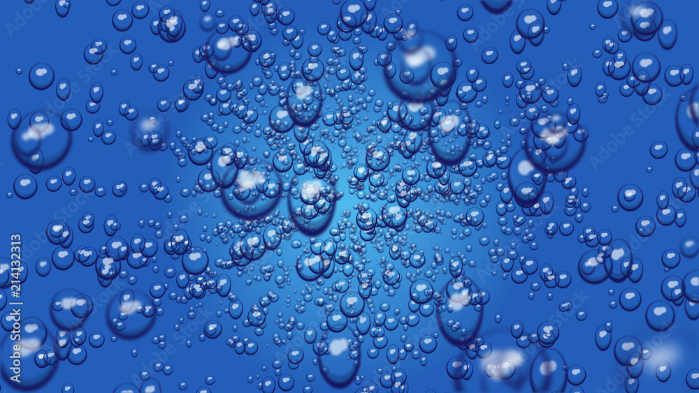 bubble in water abstract bubble in water abstract