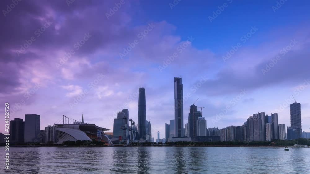 Pearl River night scene in Guangzhou, China Pearl River night scene in Guangzhou, China