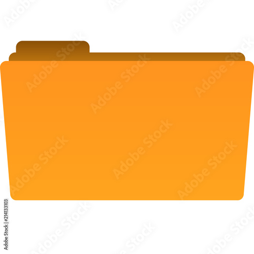 Flat Folder Icon