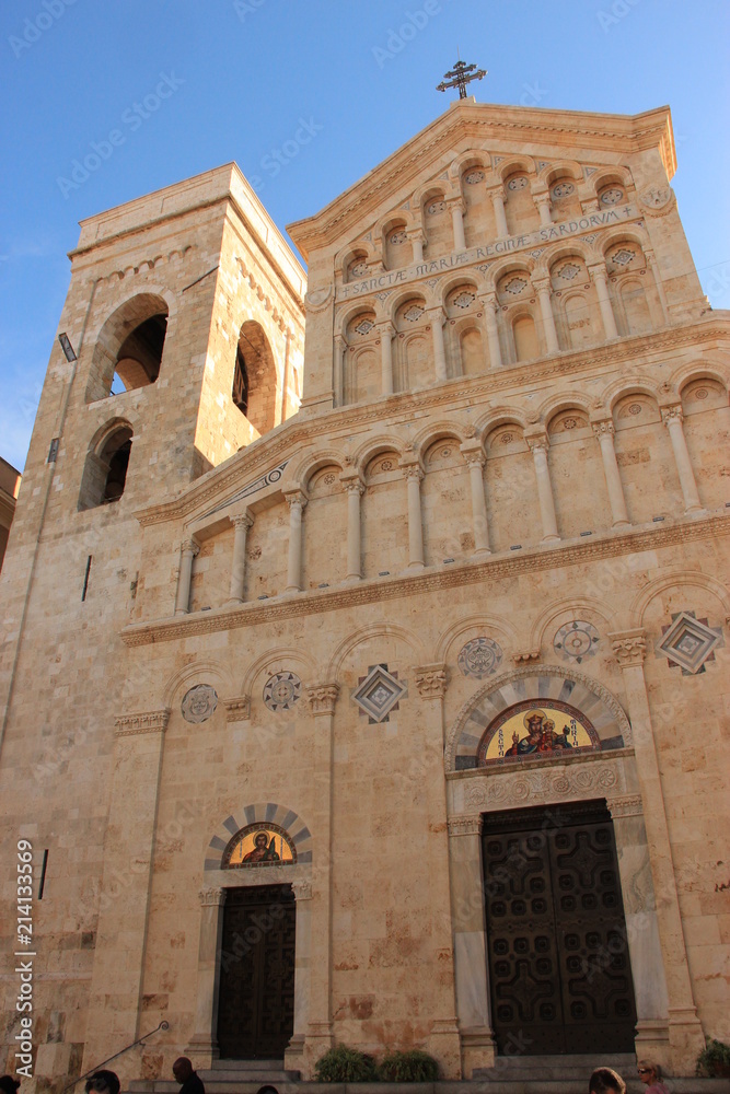 Cathédrale Sainte Marie de Cagliari, Cagliari, Sardaigne, Italie