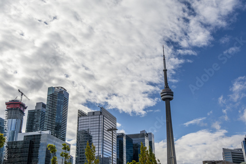 Downtown Toronto buildings view