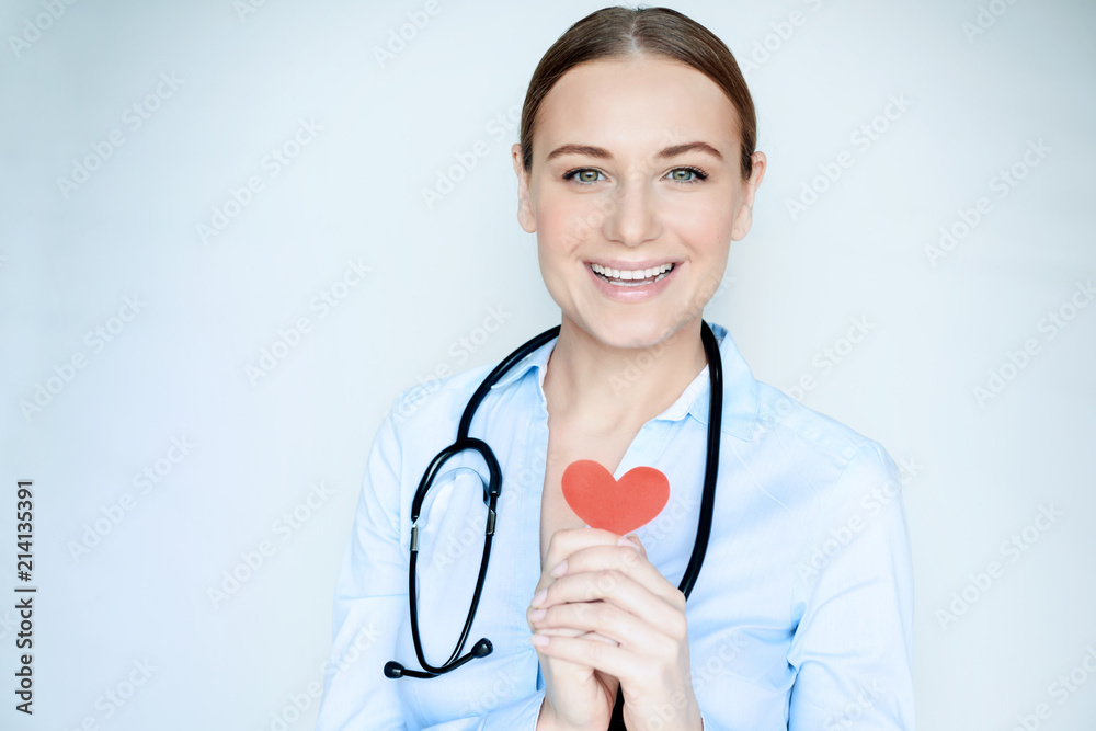 Portrait of a cardiologist doctor Portrait of a cardiologist doctor