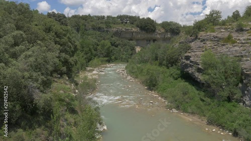 River At Barranco De Ramillar, Pyrenees, Spain - native Version photo