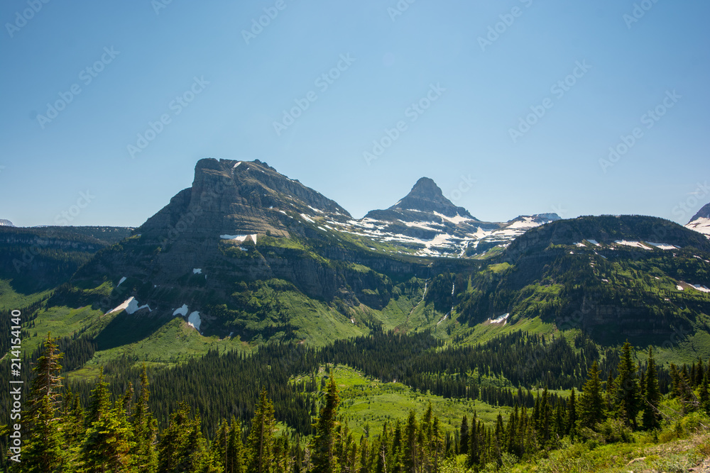 Mountain scene -- Glacier National Park