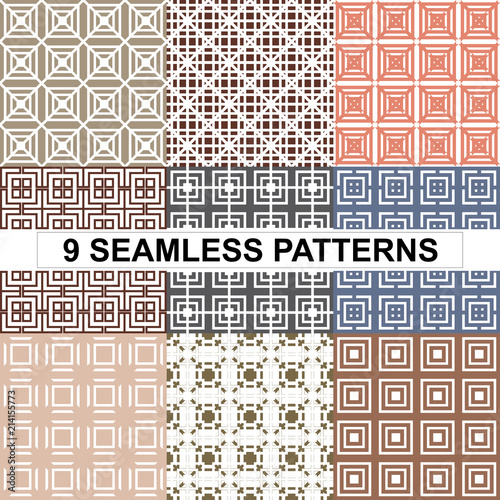9 seamless pattern