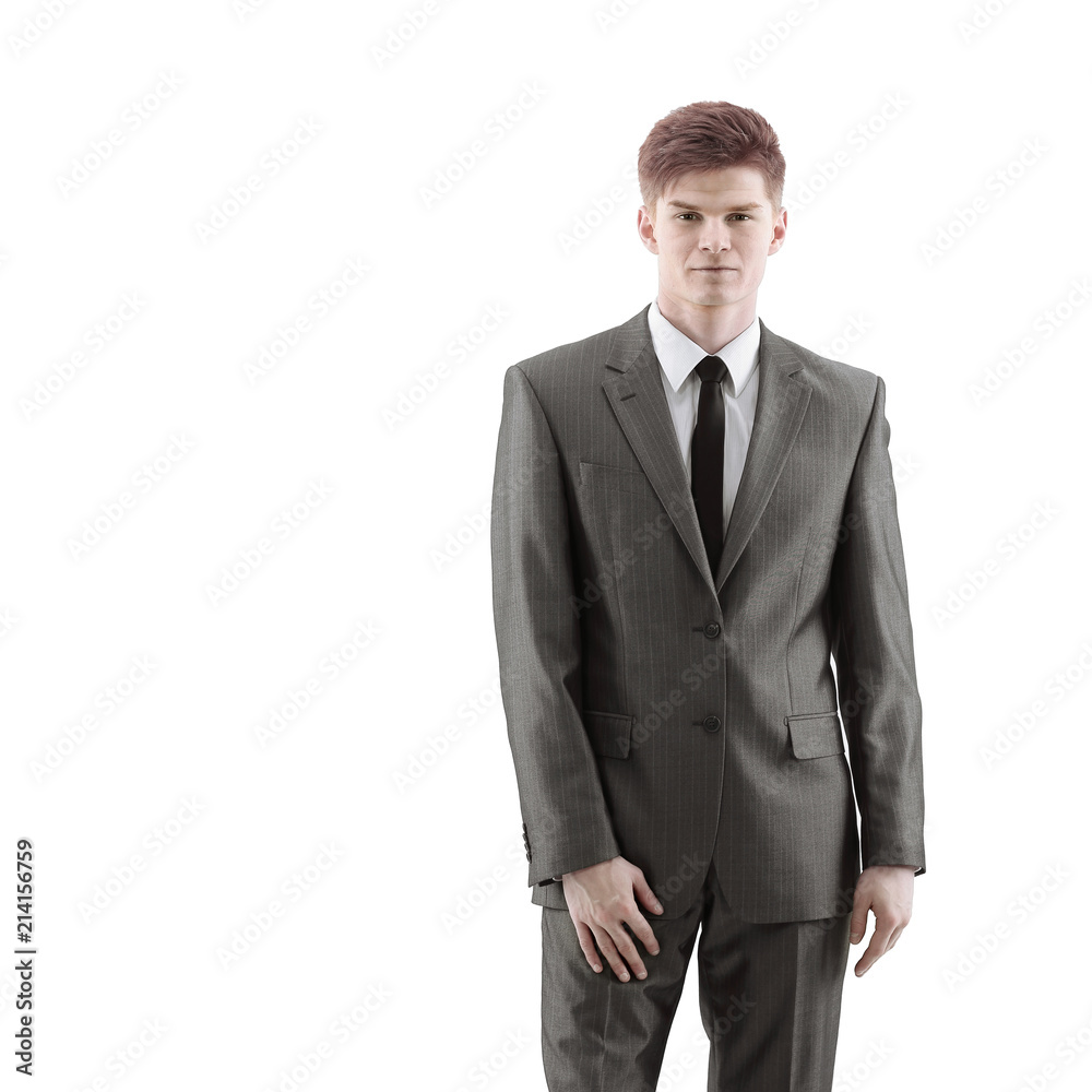portrait of a young professional.isolated on white. portrait of a young professional.isolated on white.