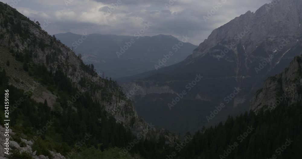 Mirador Gresolet In Cadí-Moixeró National Park, Pyrenees, Spain - native Version Mirador Gresolet In Cadí-Moixeró National Park, Pyrenees, Spain - native Version
