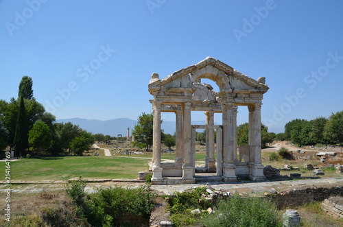 Aphrodisias ancient greek city tyrkey caria ruins stones marble summer © Сергей Кошевой
