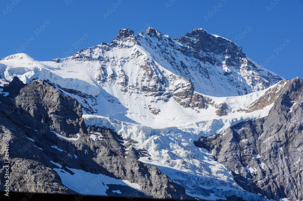 Glacier and Jungfrau	