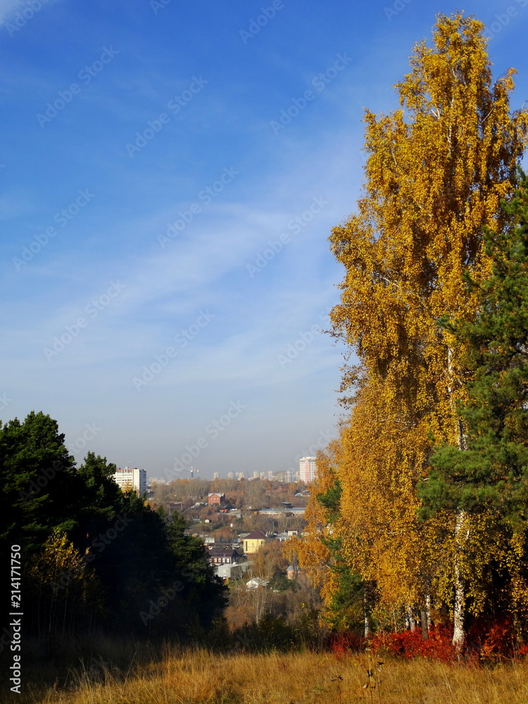 colors of autumn, Uktussky Forest Park, Ekaterinburg, Russia