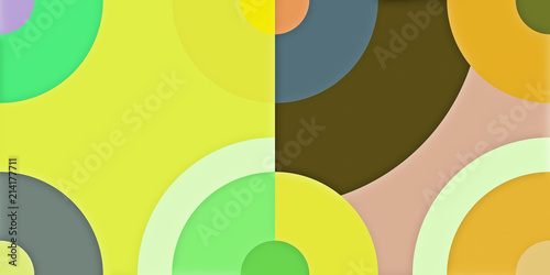 abstract colorful background of radial graphics geometric background. panoram...