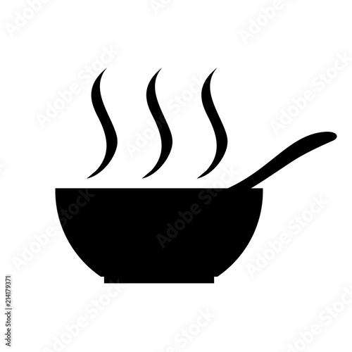 Hot food symbol