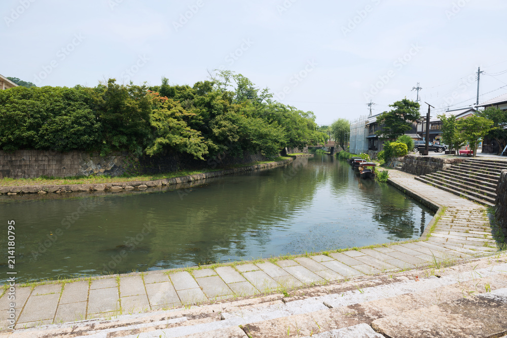 Fototapeta premium 近江八幡の八幡堀