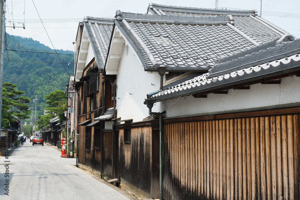 近江八幡の町並み