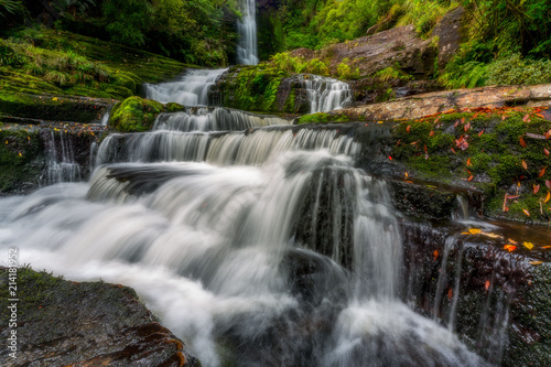 Upper Mclean Falls  New Zealand