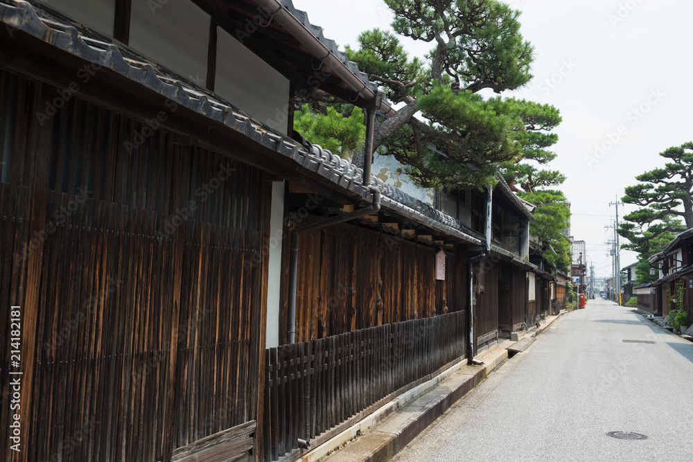 近江八幡の町並み