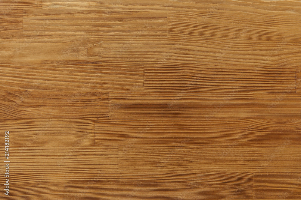 Fototapeta premium close-up view of horizontal light brown wooden textured background