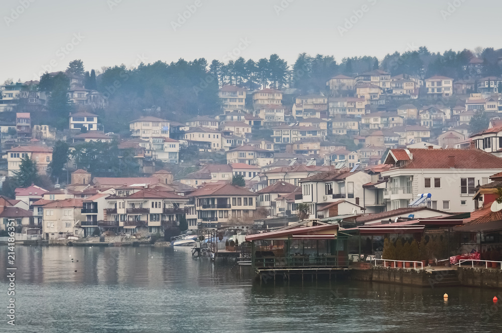 Old part of Ohrid city