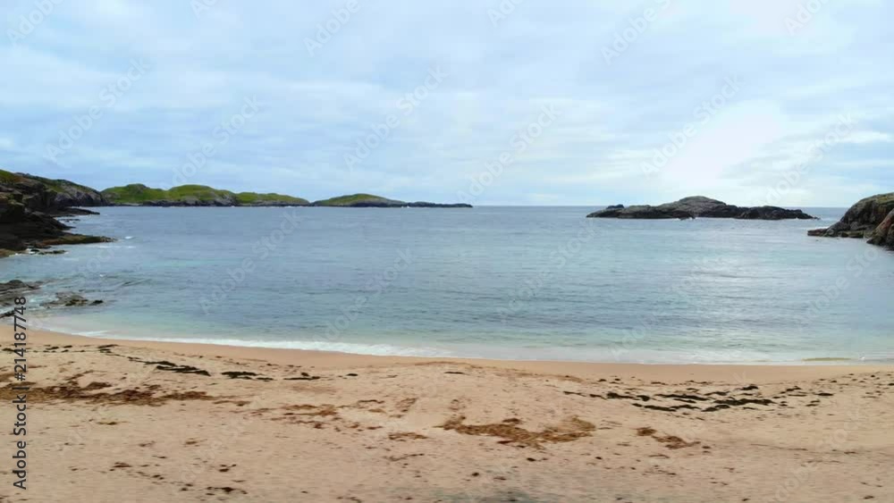 Beautiful Sheigra Beach and cliffs at Shegra North Scotland Beautiful Sheigra Beach and cliffs at Shegra North Scotland