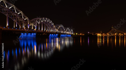 Railway bridge Riga