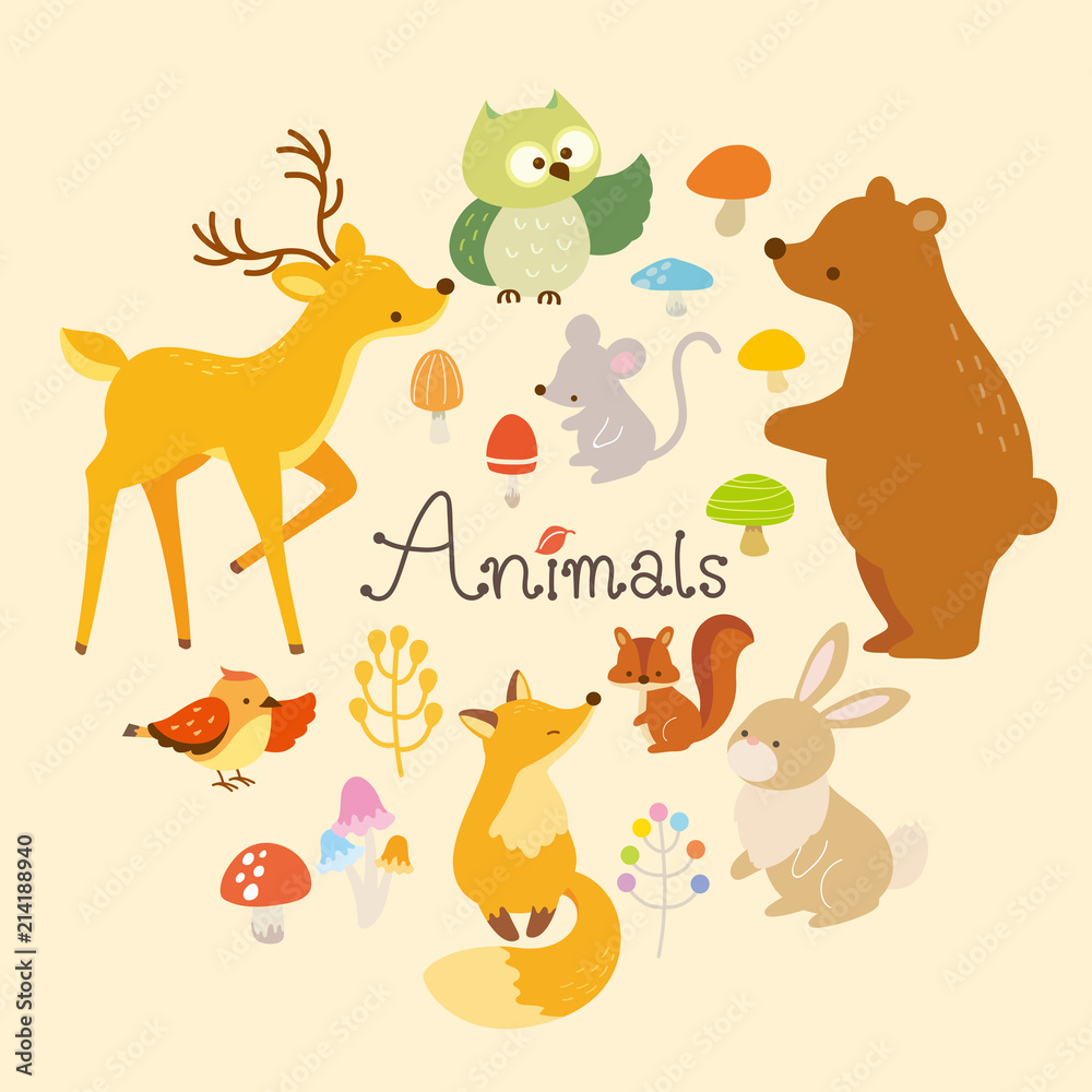 動物イラストセット(1) 動物イラストセット(1)