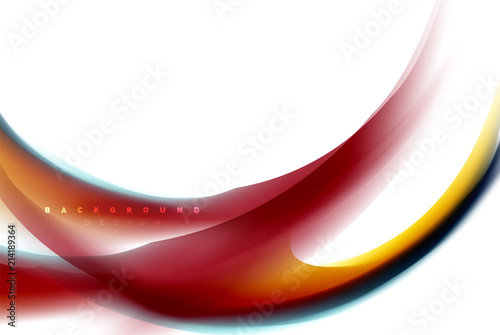 Holographic fluid colors flow, colorful liquid mixing colours motion concept
