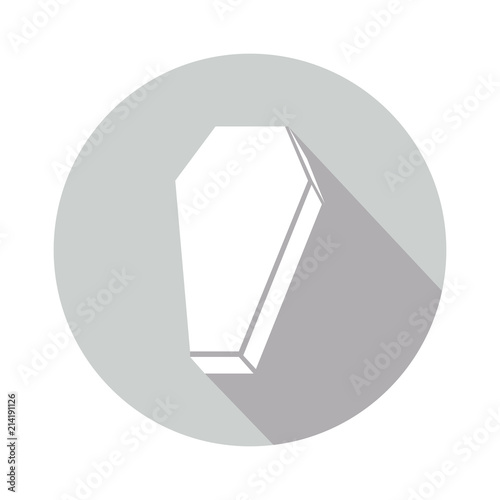 White Coffin in the Gray Circle